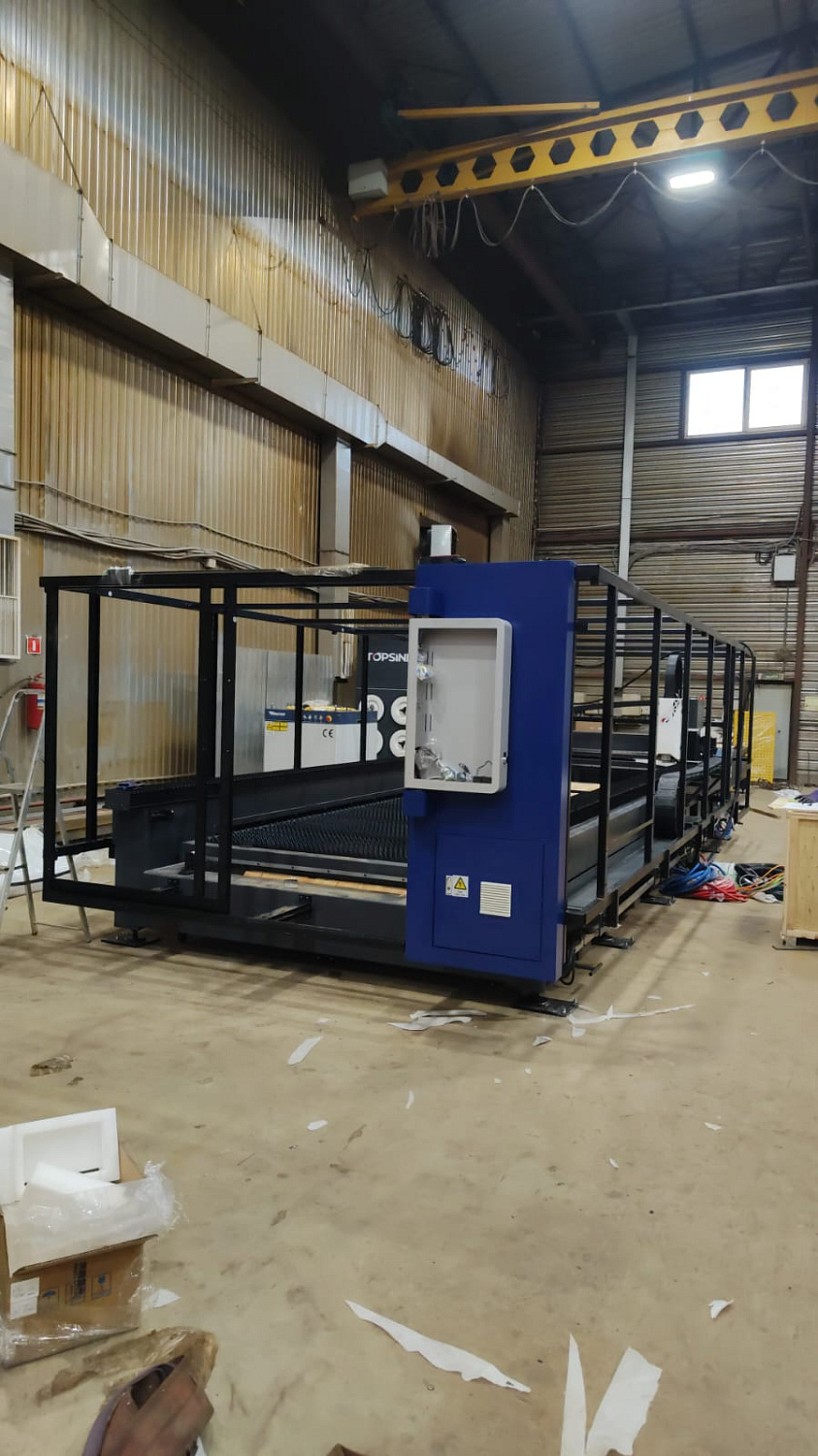 Пусконаладочные работы станка PENTA LASER Swing III